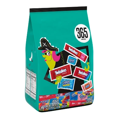 Twizzlers, Jolly Rancher Sweets Assorted Halloween Candy - 100.46oz/365pc 3 Twizzlers, Jolly Rancher Sweets Assorted Halloween Candy - 100.46oz/365pc