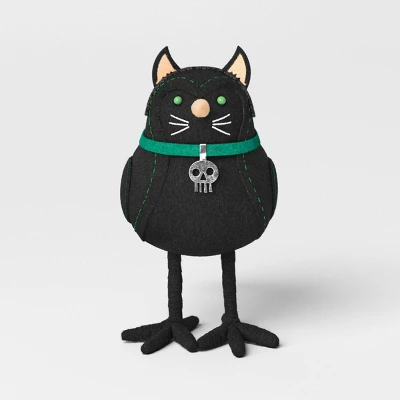 Featherly Friends™ 'Shady' Cat Bird Figurine - Hyde And EEK! Boutique™ Black 4 Featherly Friends™ 'Shady' Cat Bird Figurine - Hyde And EEK! Boutique™ Black - Image 2