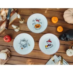 Silver Buffalo Sanrio Hello Kitty Pumpkin Boo 9-Inch Ceramic Coupe Dinner Bowl -Target GUEST 289f004f eaf8 4abc b5e6 8547698f99db