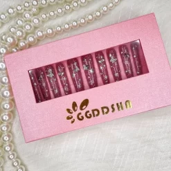 Vynxaria Pink Versatile Press-On Nails For Any Outfit Size M -Target GUEST 28f000da affb 41ac 8f52 9633817c1b99