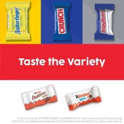 Butterfinger Assorted Kinder Chocolates Halloween Variety Mix Candy - 36.1oz/130ct -Target GUEST 29824e8e ced8 485a 8006 db185cb36964