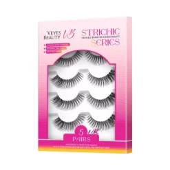 VEYES Natural False Eyelashes Invisible Band Multipack Lightweight Comfortable Delicate Volume Natural-Looking Reusable Cruelty-Free 5 Pairs RosyEdge -Target GUEST 2b79b567 eda4 44b9 a6f3 e27241962f08