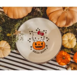 Silver Buffalo Sanrio Hello Kitty Pumpkin Boo 9-Inch Ceramic Coupe Dinner Bowl -Target GUEST 2bbcc880 b8d1 4c2a 8ad2 2198a92e53c3