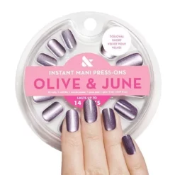 Olive & June Press-On Fake Nails - S Squoval - Velvet Pouf Velvet - 42ct -Target GUEST 2c86ccea d3d9 4527 a0fe 68722d65109b