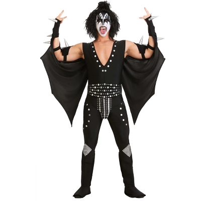 HalloweenCostumes.com Adult KISS Demon Halloween Costume | 70's Rockstar Performer Halloween Outfit 3 HalloweenCostumes.com Adult KISS Demon Halloween Costume | 70's Rockstar Performer Halloween Outfit