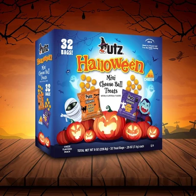Utz Halloween Mini Cheese Ball Treats - 8oz/32ct 4 Utz Halloween Mini Cheese Ball Treats - 8oz/32ct - Image 2