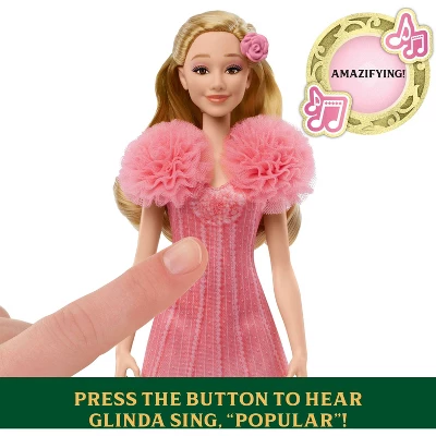 Universal Pictures’ Wicked Singing Glinda 11" Fashion Doll Posable With Removable Movie Fashions And Accessories 4 Universal Pictures’ Wicked Singing Glinda 11" Fashion Doll Posable With Removable Movie Fashions And Accessories - Image 2