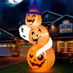 Joyfy 6 FT Tall Halloween Inflatable Outdoor Decorations, Stacked Pumpkins Inflatable With LEDs For Halloween Party Yard Garden Lawn Decoration -Target GUEST 2e6d0e62 d9ab 450e 98a8 5c7182a205de