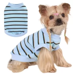 Dog Shirt, Pet Clothes For Chihuahua, Yorkie Teacup Costumes Striped, Small Dogs Sleeveless Tank Top Vest, Breathable Cotton Puppy T-Shirt -Target GUEST 30cf4fb1 bbbc 436b 83e4 ae295b4c6d04