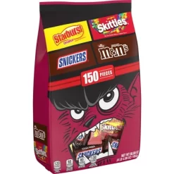 Mars Starburst, Snickers, Skittles, & M&M's Halloween Variety Pack Fun Size - 68.69oz/150ct -Target GUEST 32f0087e c480 4825 809f e34a6dc90c2e