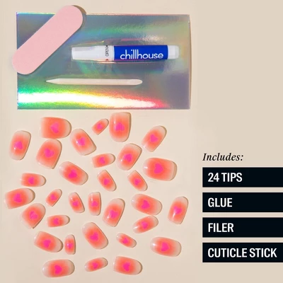 Chillhouse Fake Nails - Passion Punch - 24ct 5 Chillhouse Fake Nails - Passion Punch - 24ct - Image 3