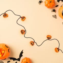 Northlight Jack O Lantern Halloween Lights - 7.5' Black Wire - 10ct -Target GUEST 34f5ee37 c8c8 4cd9 88a2 bd39d0c4dcd3