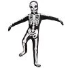Joyfy Boys' Halloween Costume, Halloween Skelebone Costume For Kids,Halloween Dress Up Party Skeleton Costume