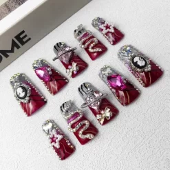 VYNXARIA Elegant Press-On Nails For Effortless Glam£¬Size L