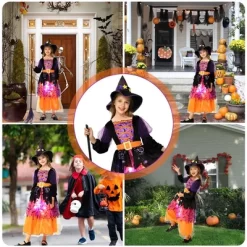 Garvee Glow Witch Dress With Hat--Witch Costume(Orange,M) -Target GUEST 388e25f1 d30e 4cf3 8dc8 752cc390d883