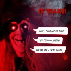 Slickblue 3FT Halloween Witch Outdoor Hanging Decor With Motion, LED Lights, And Terrifying Sounds -Target GUEST 39595f09 7327 46aa 8302 ca0b1780ee39