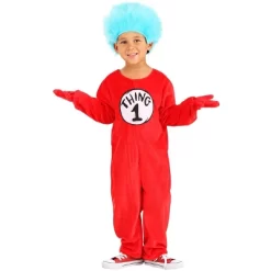 HalloweenCostumes.com Kids Dr. Seuss Thing 1 & Thing 2 Deluxe Halloween Costume For Toddlers 12 HalloweenCostumes.com Kids Dr. Seuss Thing 1 & Thing 2 Deluxe Halloween Costume For Toddlers -Target GUEST 3998a0b8 af06 486a 81a3 827b11853d54