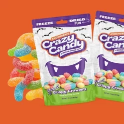 Crazy Candy Freeze Dried Halloween Candy - Sour Crispy Crawlers - 1.5oz 13 Crazy Candy Freeze Dried Halloween Candy - Sour Crispy Crawlers - 1.5oz -Target GUEST 3b314941 8cbd 485c b2a1 2519d82153d5