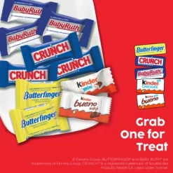 Butterfinger Assorted Kinder Chocolates Halloween Variety Mix Candy - 36.1oz/130ct -Target GUEST 3bce09fb dd14 4d5a 88b7 2f4f943ebb9f