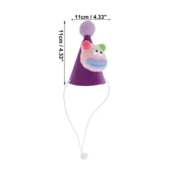 Unique Bargains Halloween Pet Headwear 4.33"x4.33" Purple 1 Pc -Target GUEST 3cbd8d81 157c 4dd1 9ebd 9e35e8218388