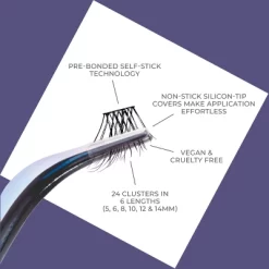 KISS Products ImPRESS Long Lasting Press-On Self Adhesive False Eyelashes - Demi Edgy - 24ct -Target GUEST 3e176895 a278 4e2a 9672 a10ab7508a55