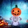 HOMCOM 70.75 " Inflatable Halloween Skeleton Ghost Pumpkin Head, Blow-Up LED Yard Display W/ Rotating Colorful Light Outdoor For Garden, Lawn, Party 1 HOMCOM 70.75 " Inflatable Halloween Skeleton Ghost Pumpkin Head, Blow-Up LED Yard Display W/ Rotating Colorful Light Outdoor For Garden, Lawn, Party -Target GUEST 3e572c4f bbed 4350 a9c2 6ed72b87f9cd