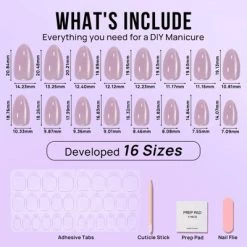 BTArtbox Press-On Nails- Falling Star - S Almond - 32ct -Target GUEST 3f4d2795 0317 4524 bb76 5d276d44bab1