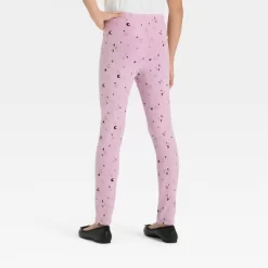 Girls' Halloween Leggings - Cat & Jack™ Purple