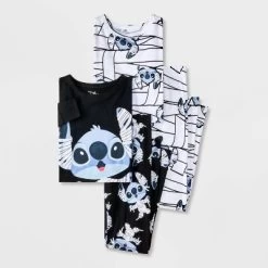 Girls' 4pc Lilo & Stitch Long Sleeve Halloween Pajama Set - Black -Target GUEST 3ff34cd2 8f82 4362 8c3a 7238612e314b