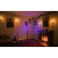 ACEPANO 72 In. H 3-Piece Halloween Spooky Tree For Halloween Indoor Home Decoration-Purple -Target GUEST 4015e34a 4f86 4628 a010 342321b6251e