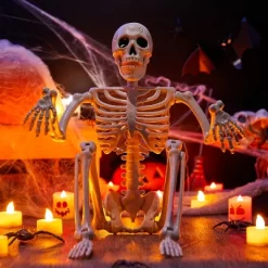 Joyfy 1/2 PCS 24" Posable Skeleton Halloween Decorative Props For Indoor/Outdoor Halloween Decorations, Graveyard Haunted House Spooky Scene Party 13 Joyfy 1/2 PCS 24" Posable Skeleton Halloween Decorative Props For Indoor/Outdoor Halloween Decorations, Graveyard Haunted House Spooky Scene Party -Target GUEST 41182a6a 0a5a 4520 945e b34e1647ec90