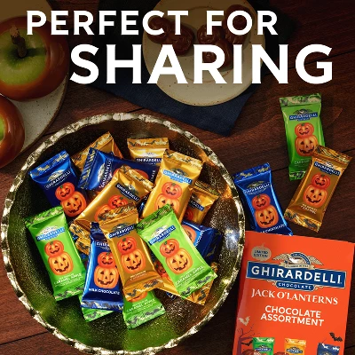 Ghirardelli Jack O' Lanterns Halloween Assortment Bag Candy - 4.1oz 6 Ghirardelli Jack O' Lanterns Halloween Assortment Bag Candy - 4.1oz - Image 4