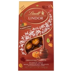 LINDOR, Lindt Fall Harvest Chocolate Pumpkin Spice Bag Candy - 5.1oz -Target GUEST 42943240 66a2 417a 8494 7938a50d8145
