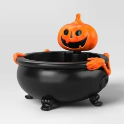 10" Light And Sound Jack Skeleton Candy Bowl Halloween Decorative Prop Black - Hyde And EEK! Boutique™ -Target GUEST 42fc7baa 21f2 4d32 bfab 8cc726e85e39