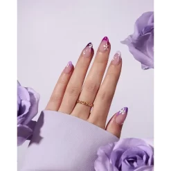 BTArtboxnails XCOATTIP® Press-On Nails - Purple Pastel French - Short Almond -160ct -Target GUEST 430cb87c 5e15 4960 b4a0 412ae4f23dd8