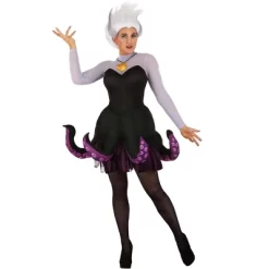 HalloweenCostumes.com Women's Disney Premium Ursula Halloween Costume | Adult Disney The Little Mermaid Costumes