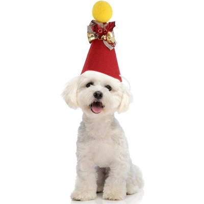 Unique Bargains Halloween Pet Headwear Hat 4.33"x3.94" Red 1 Pc 3 Unique Bargains Halloween Pet Headwear Hat 4.33"x3.94" Red 1 Pc