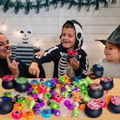 Fun Little Toys 144pcs Prefilled Cauldrons With Halloween Toy Witch Fingers Rings Stickers Stamps Bouncy Balls, Bulk Mini Cauldrons Gifts -Target GUEST 46144f5b 0293 4b26 9179 43ebba36a13b