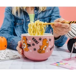Silver Buffalo Care Bears Trick-or-Sweet Bear 20-Ounce Ceramic Ramen Bowl With Chopsticks -Target GUEST 47506788 c4d1 4b6c bbbf d0d17d3dc659
