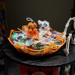 Joyfy 5pcs Halloween Plastic Spider Web Bowls Candy Basket, Candy Bowl Tableware Decorations, Halloween Candy Dish Trick Or Treat Party Supplies -Target GUEST 491a4c0a 37e0 41bb be3f ecc7d411f593