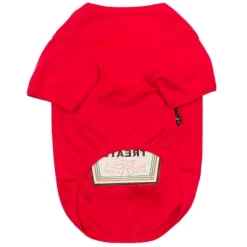 Parisian Pet 'Ketchup Licker' Halloween Dog Costume - Fun Red Outfit For Dogs & Cats