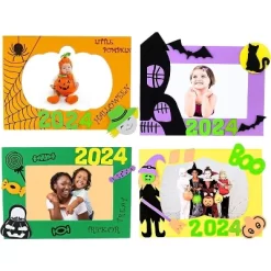 4E’s Novelty Halloween Picture Frame Craft Kit For Kids – 12 Pcs 2024 Dated Foam Photo Frames, DIY Photo Frame For Kids, Fall Craft For Kids -Target GUEST 4abe36b9 182e 40ff bed6 6171d0be1c99
