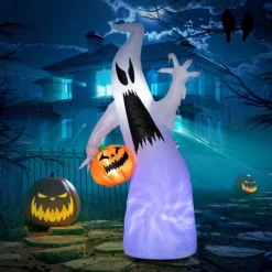 Gulches 5.9' Halloween Inflatable Ghost With Pumpkin, Purple Outdoor Blow Up LED Decor Waterproof 15 Gulches 5.9' Halloween Inflatable Ghost With Pumpkin, Purple Outdoor Blow Up LED Decor Waterproof -Target GUEST 4c02e23e 2dd3 45b7 949b c8b2d3ef64d6 1
