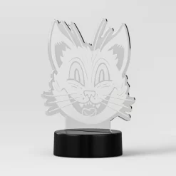 Lit Acrylic Cat Figurine - Hyde And EEK! Boutique™ Neon Purple -Target GUEST 4d81b878 4741 43fd a8c2 6f11bf3c3064