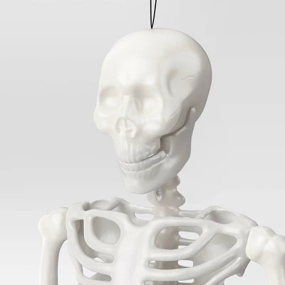 36" Poseable Skeleton Halloween Decorative Prop Iridescent - Hyde And EEK! Boutique™ 4 36" Poseable Skeleton Halloween Decorative Prop Iridescent - Hyde And EEK! Boutique™ - Image 2