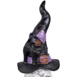 Northlight Skull In Witch Hat With Cat Halloween Decoration - 22.75" -Target GUEST 4f18e884 02dc 469e 964f 25ce2b75b1c2