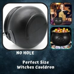 4E's Novelty 7.5" Halloween Plastic Cauldron, Durable Black Cauldron For Party Supplies, Large Halloween Candy Bowl, Perfect Halloween Decor 13 4E's Novelty 7.5" Halloween Plastic Cauldron, Durable Black Cauldron For Party Supplies, Large Halloween Candy Bowl, Perfect Halloween Decor -Target GUEST 5165300c 77d0 4593 9c52 91976517145b