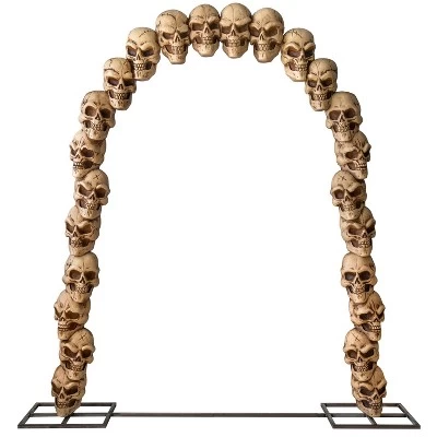Joyfy 7.2 FT Halloween Outdoor Decorations, Scary Giant Skeleton Archway Decor, Skull Arch For Halloween Yard Garden Lawn Haunted House Decorations 10 Joyfy 7.2 FT Halloween Outdoor Decorations, Scary Giant Skeleton Archway Decor, Skull Arch For Halloween Yard Garden Lawn Haunted House Decorations - Image 8