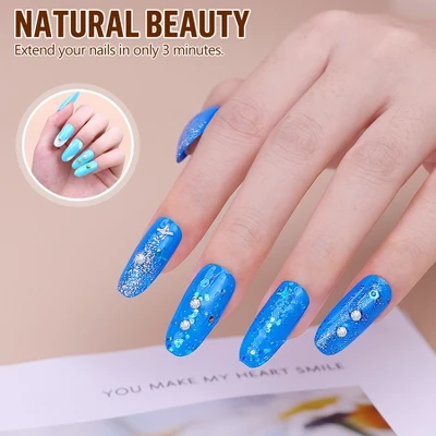 YEVYO Round Matte Nail Tips Full Cover On Fake Nails - 500 PCS 8 YEVYO Round Matte Nail Tips Full Cover On Fake Nails - 500 PCS - Image 6