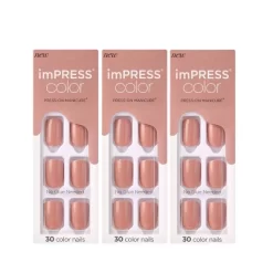 KISS Products ImPRESS Color Press-On Manicure Fake Nails - 3pk/90ct -Target GUEST 53c4d442 4b57 43fb 9976 a5a5e030a09c